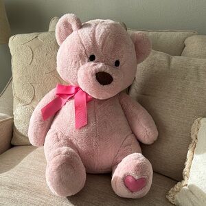 Pink Teddy Bear Plush Toy